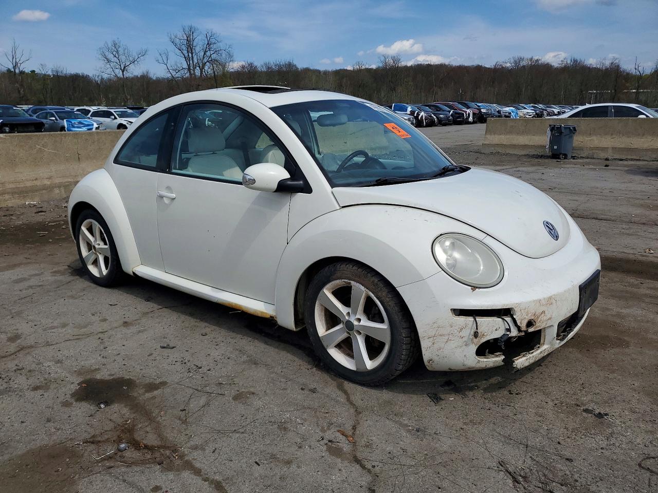 Volkswagen Beetle Triple White