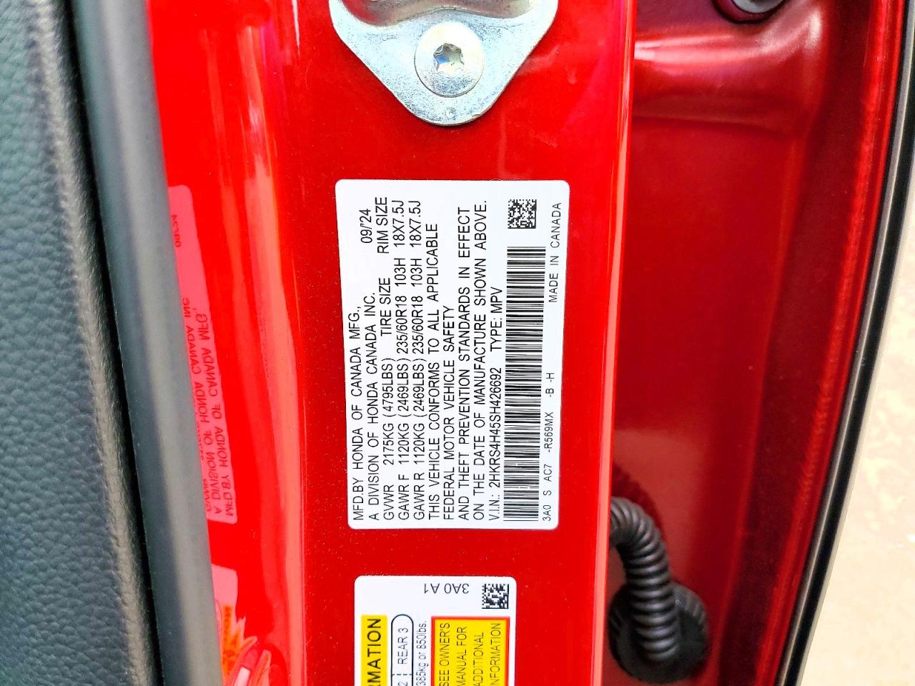 Honda Crv Ex