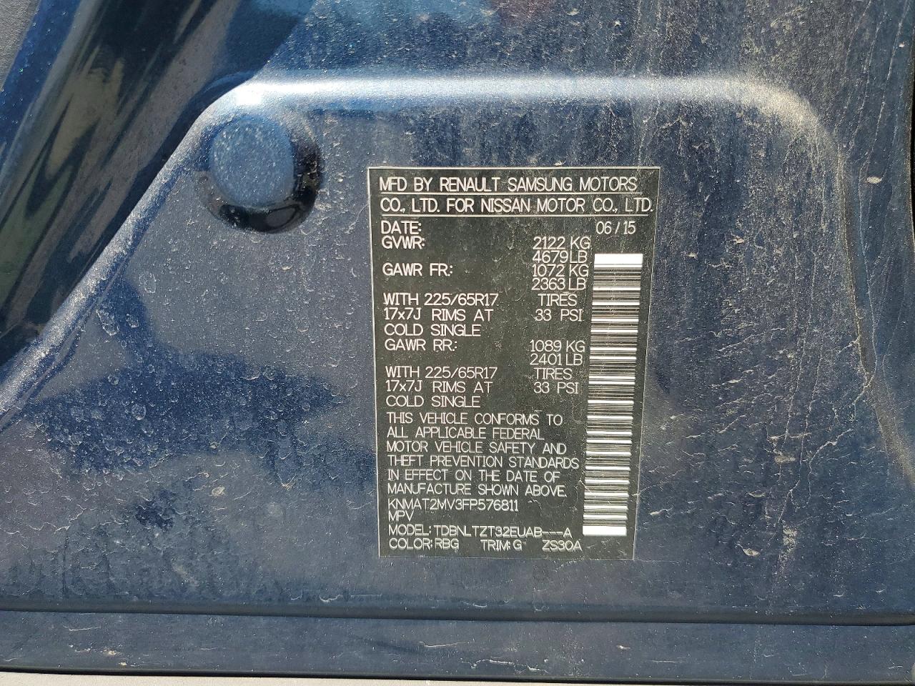 Nissan Rogue Sv