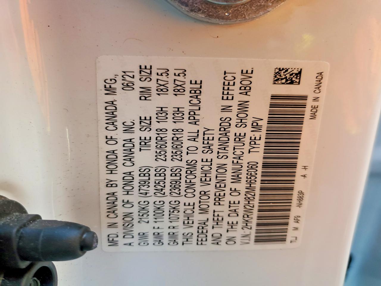 Honda Crv Exl