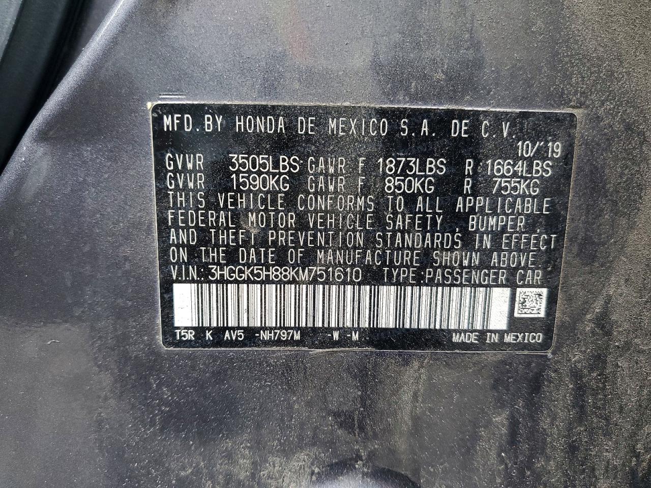 Honda Fit Ex