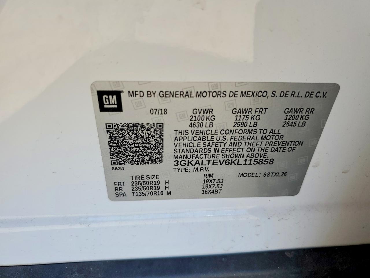 GMC Terrain Sle