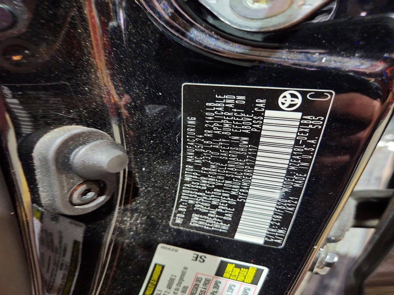 Toyota Corolla Le