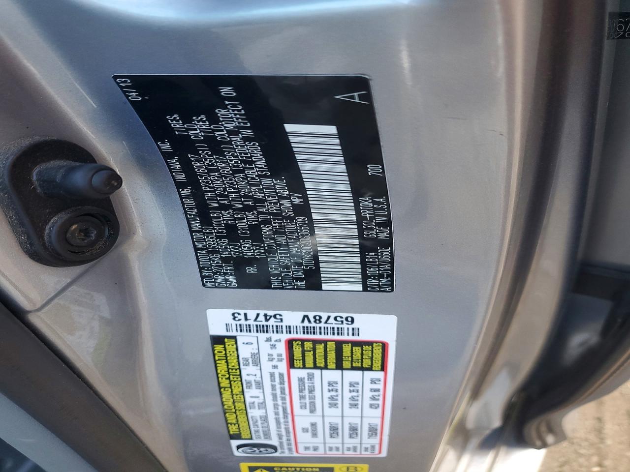Toyota Sienna Xle 8-passenger