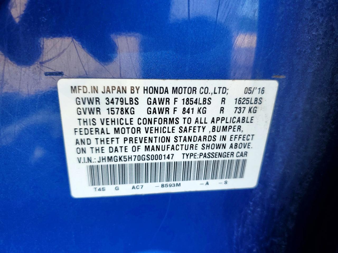 Honda Fit Ex