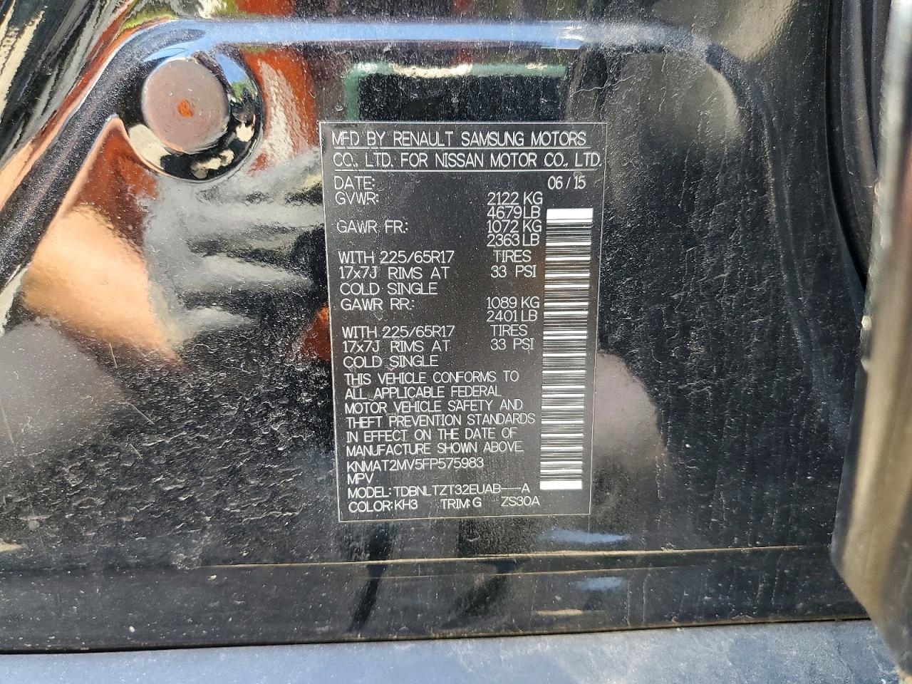 Nissan Rogue Sv