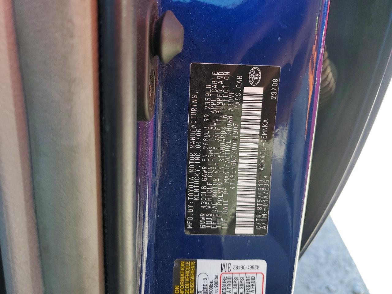 Toyota Camry Ce