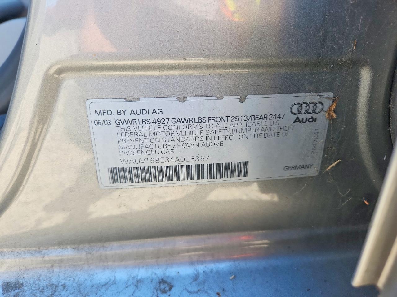 Audi A4 3.0 Avant Quattro