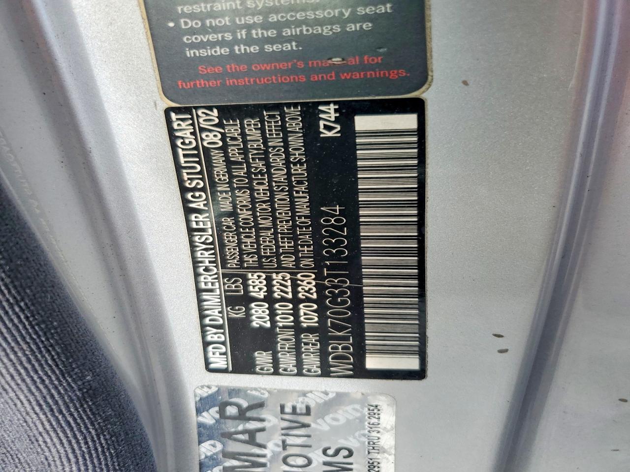 Mercedes-Benz Clk-class 430