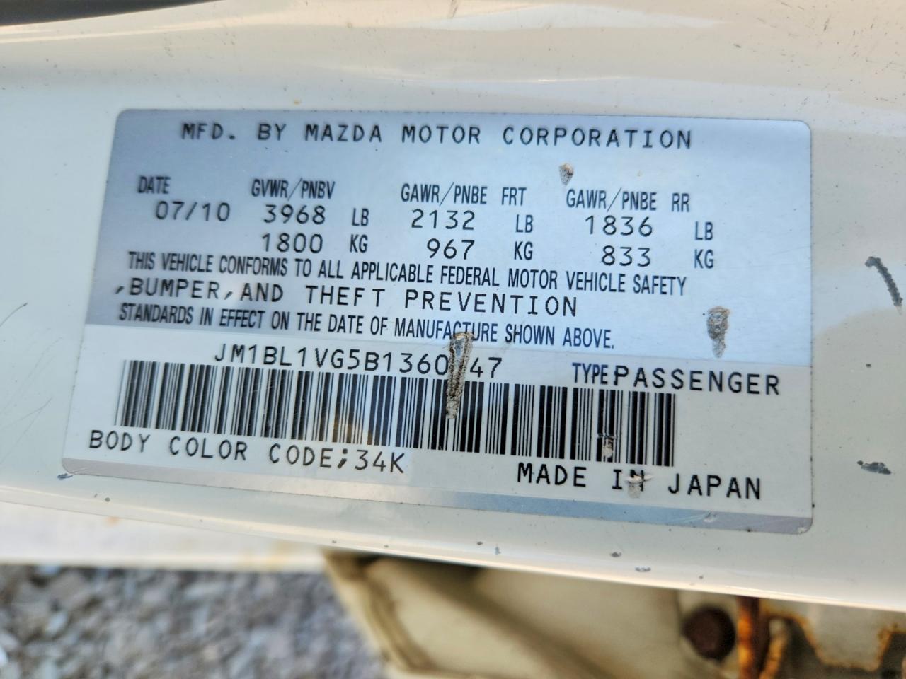 Mazda 3 I