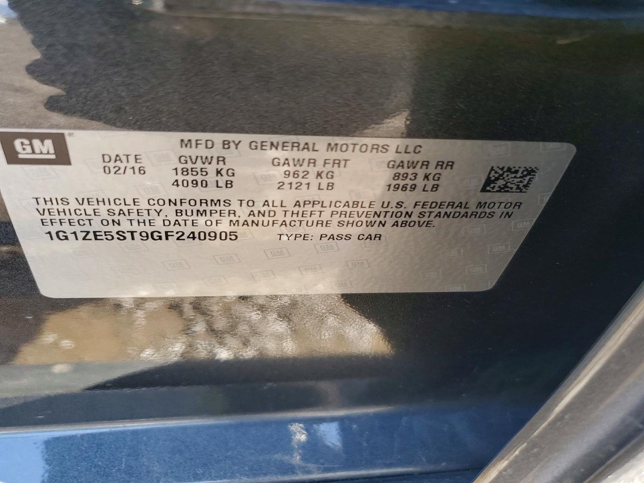 Chevrolet Malibu Lt