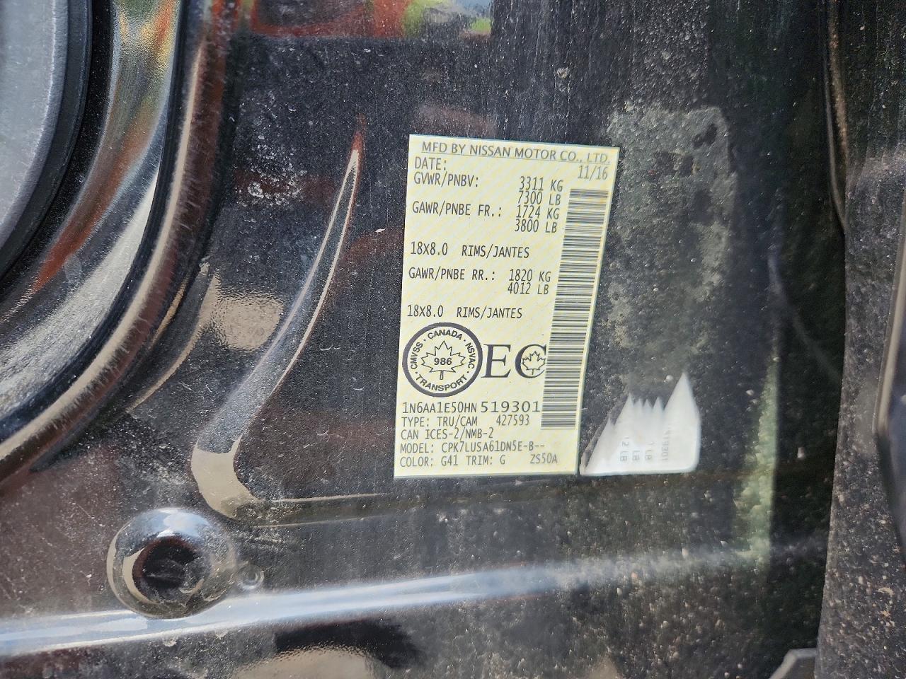 Nissan Titan S