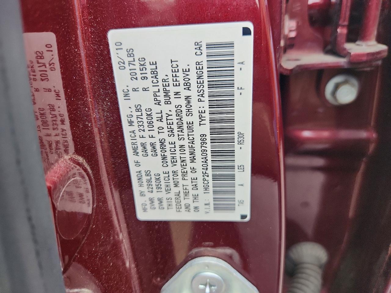 Honda Accord Lxp