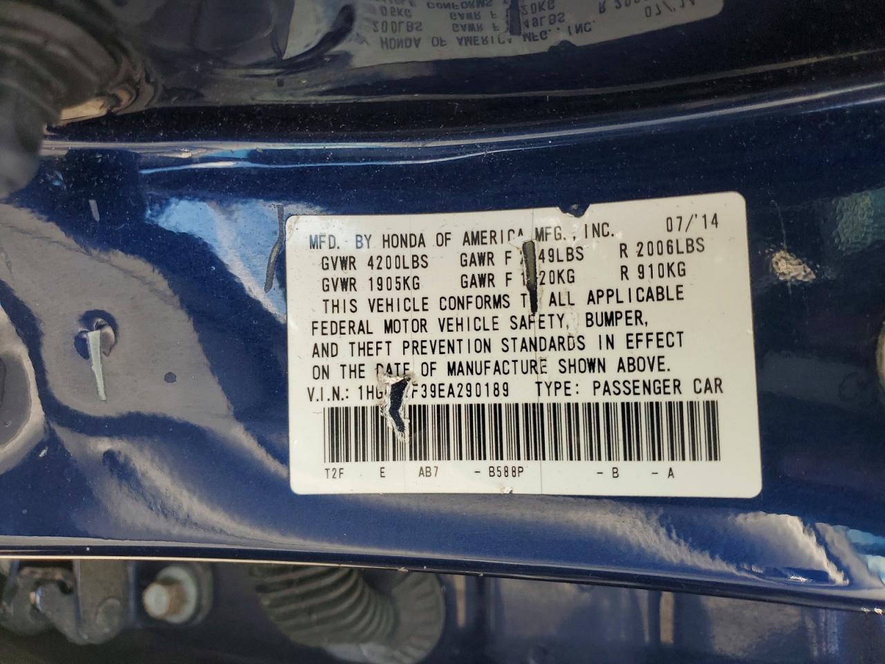 Honda Accord Lx