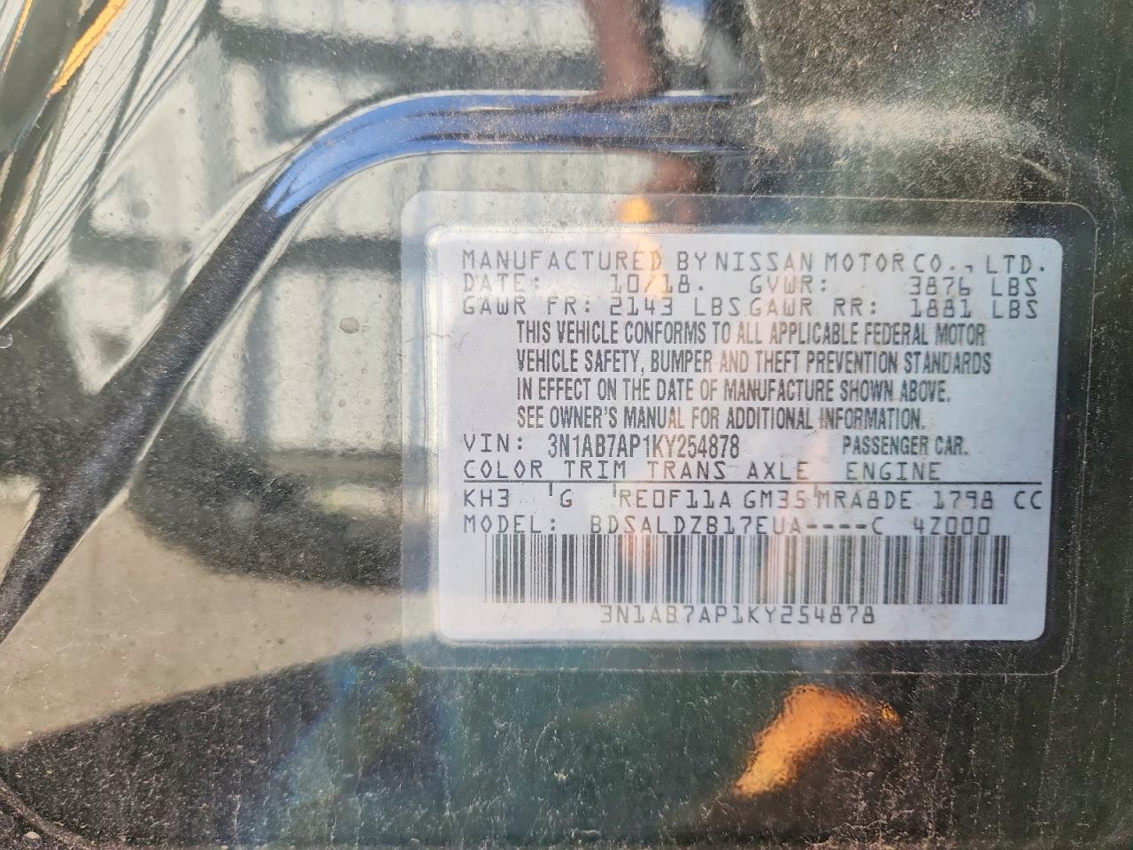 Nissan Sentra Sv