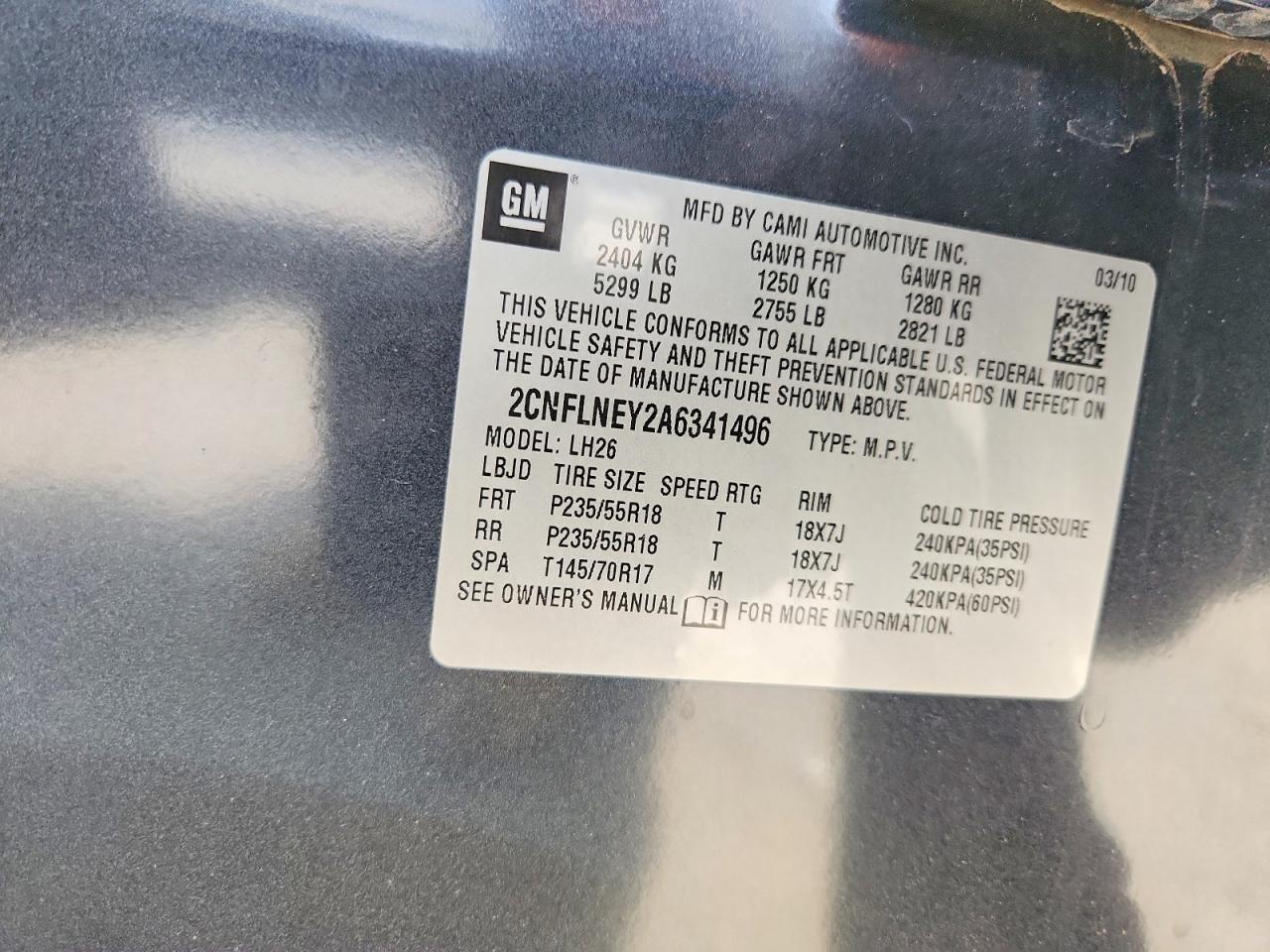 Chevrolet Equinox Lt