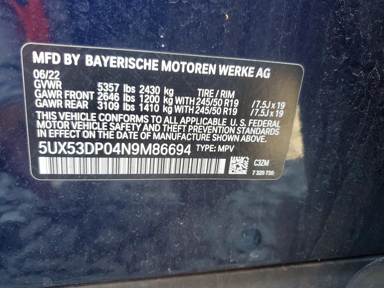 BMW X Series Xdrive30i