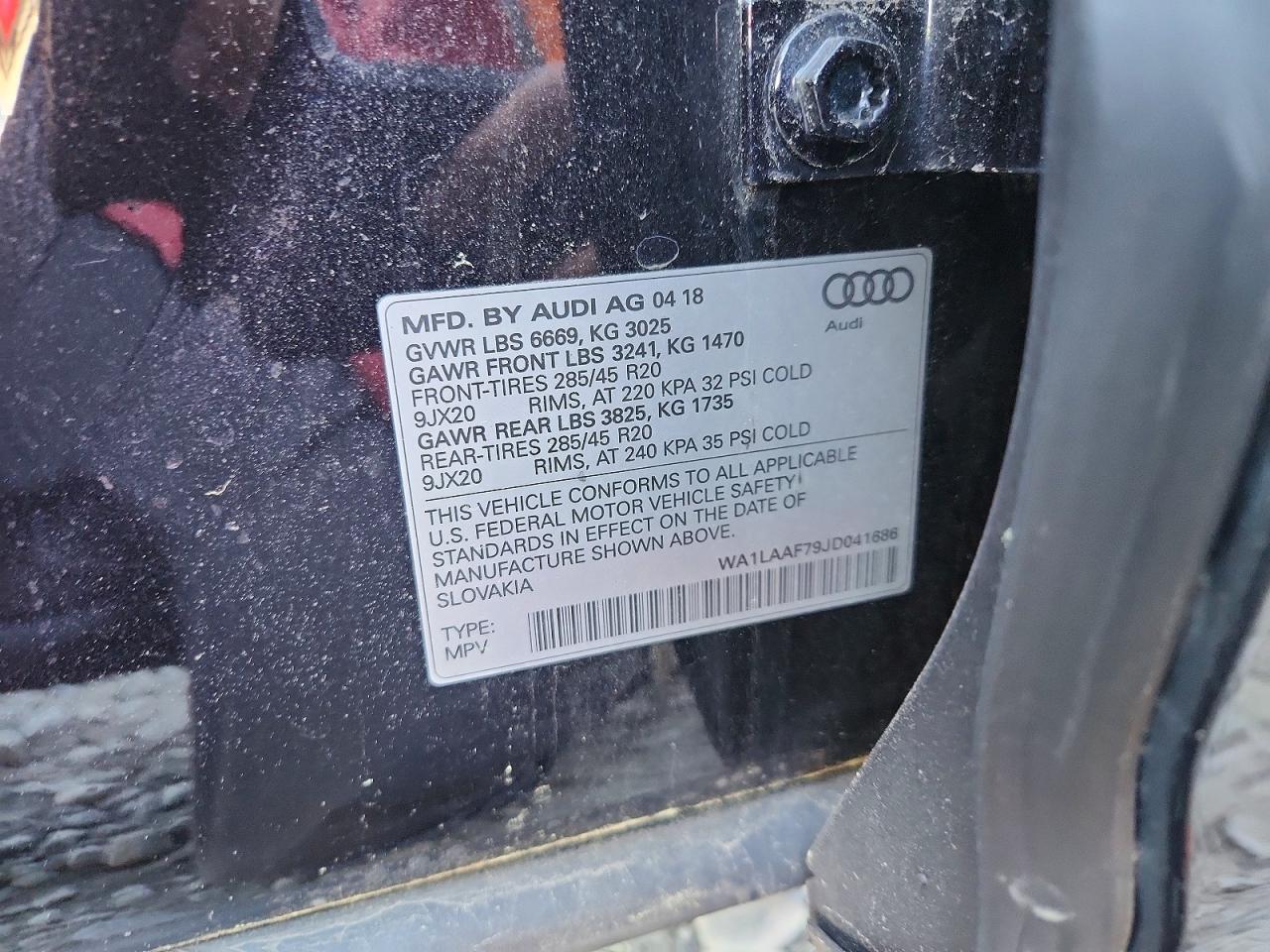 Audi Q7 Premium Plus