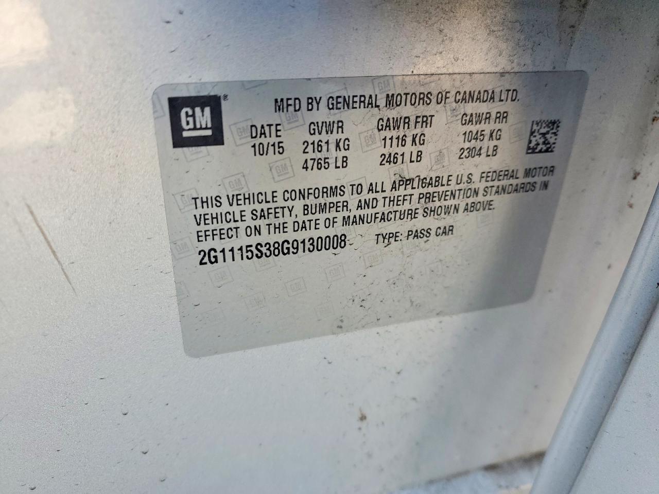 Chevrolet Impala Lt