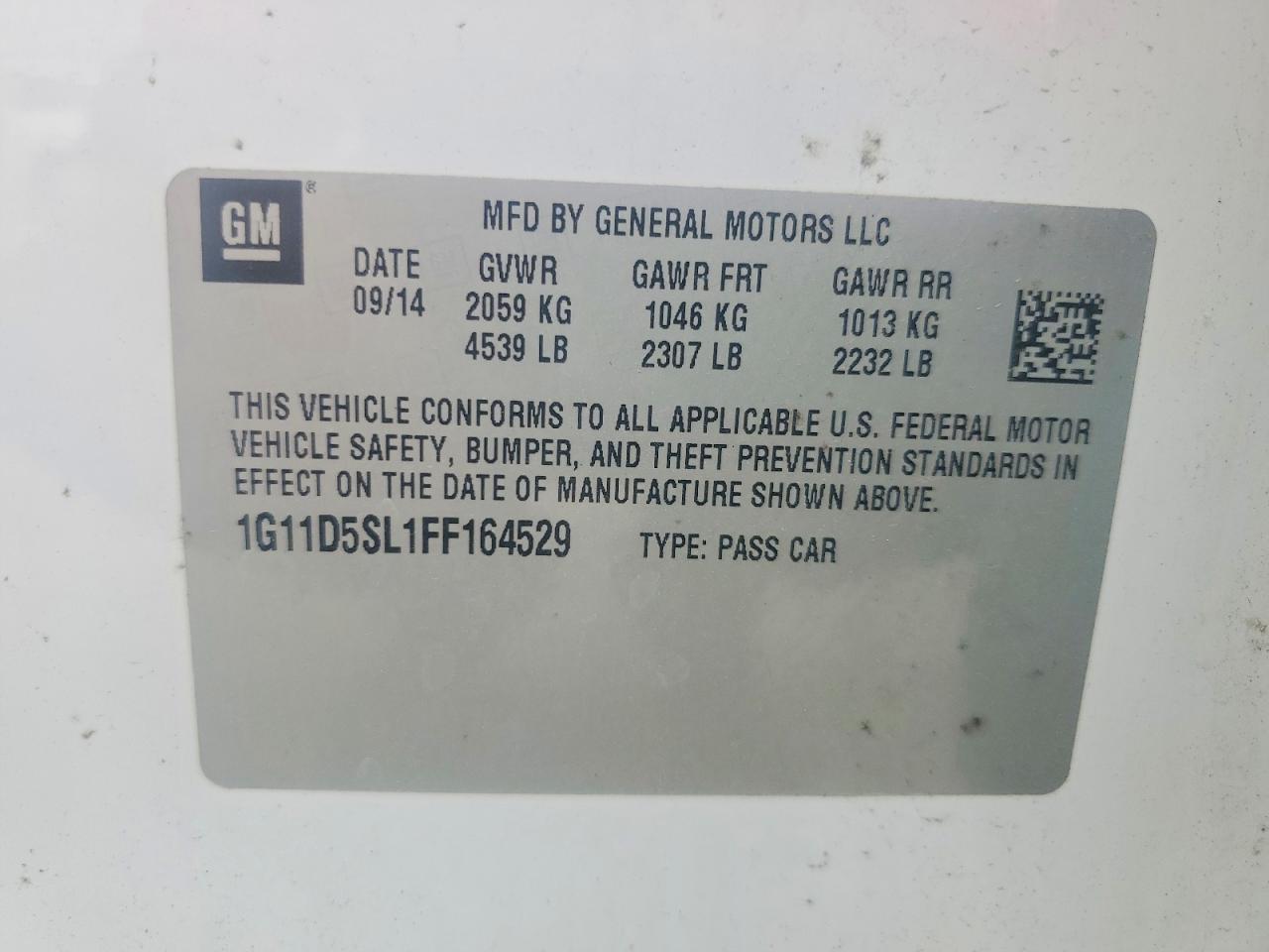 Chevrolet Malibu 2lt