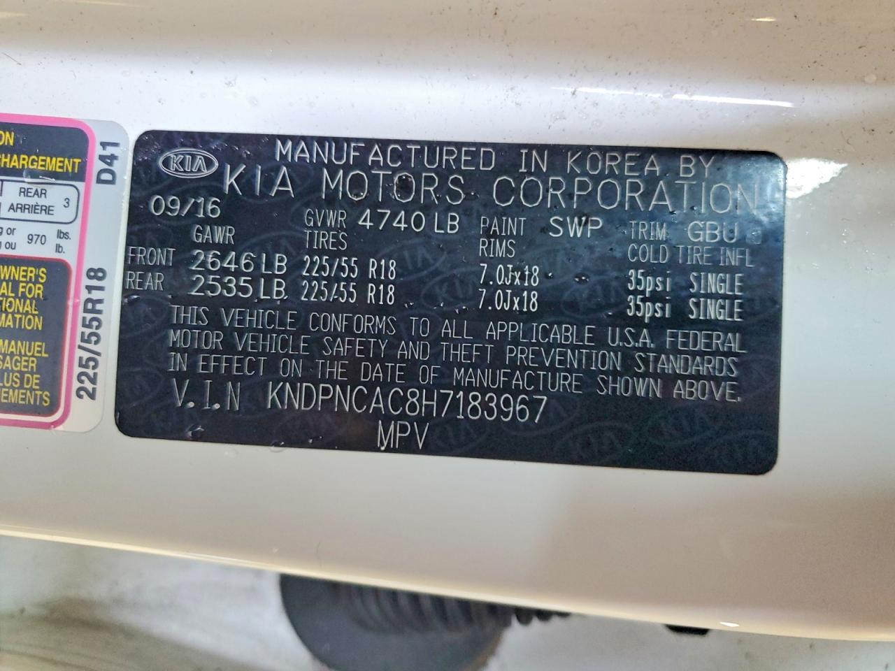 Kia Sportage Ex