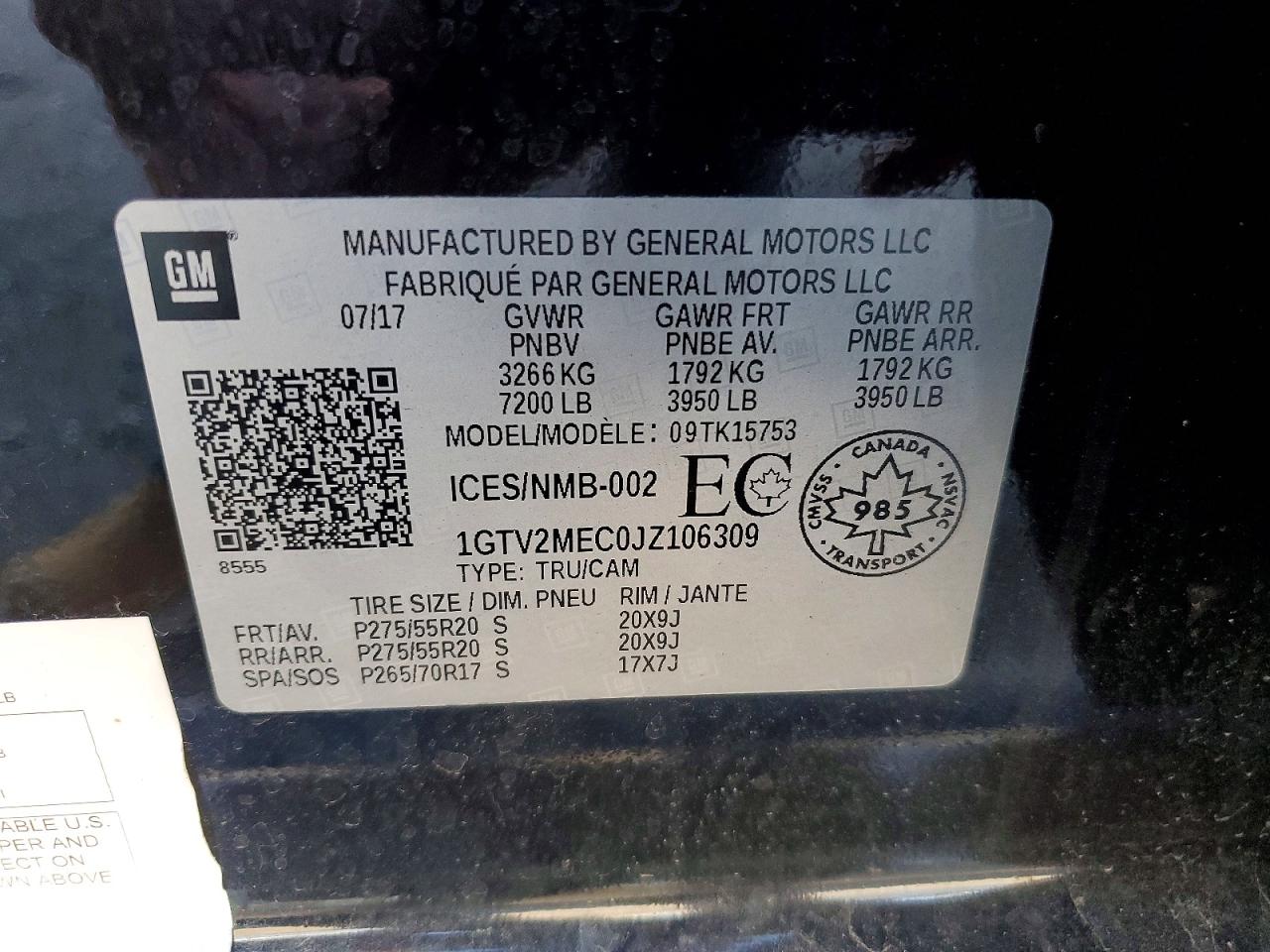 GMC Sierra K1500 Sle