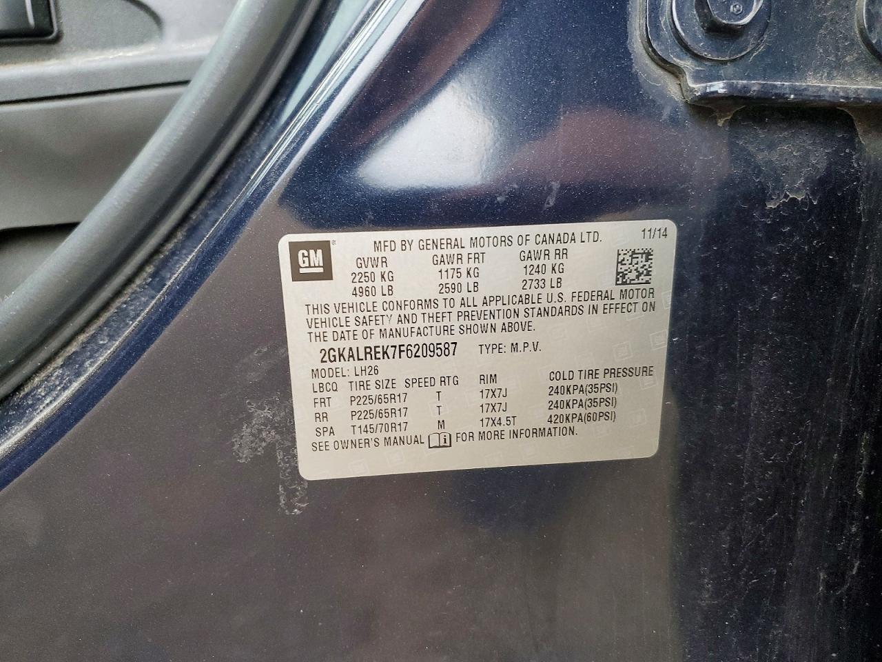 GMC Terrain Sle