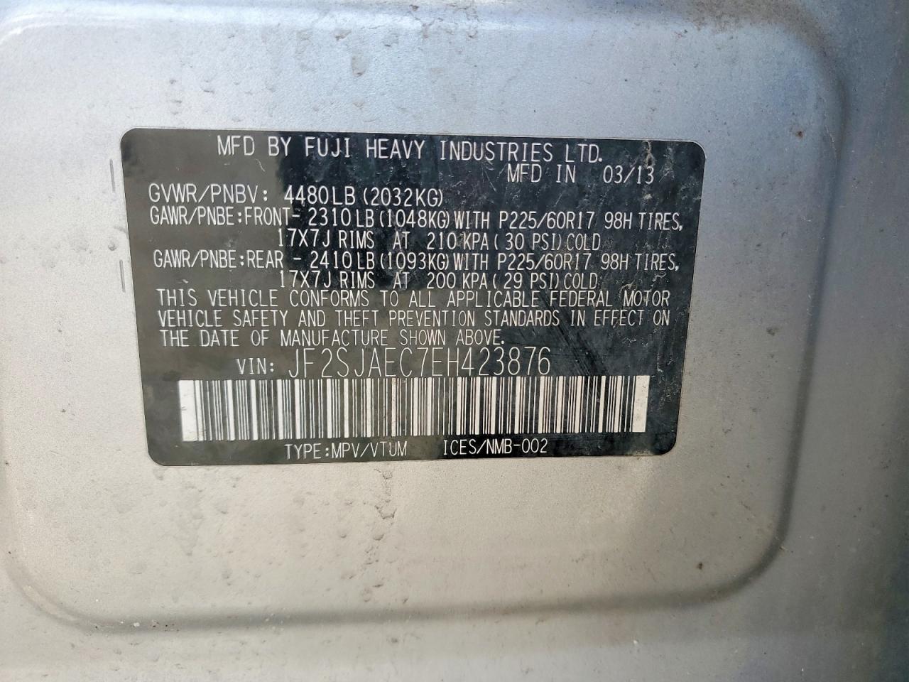 Subaru Forester 2.5i Premium
