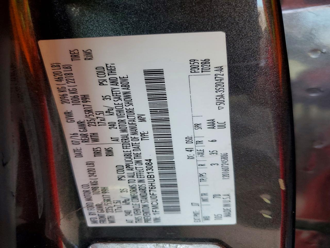 Ford Escape S