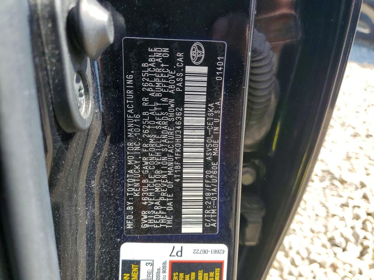 Toyota Camry Se