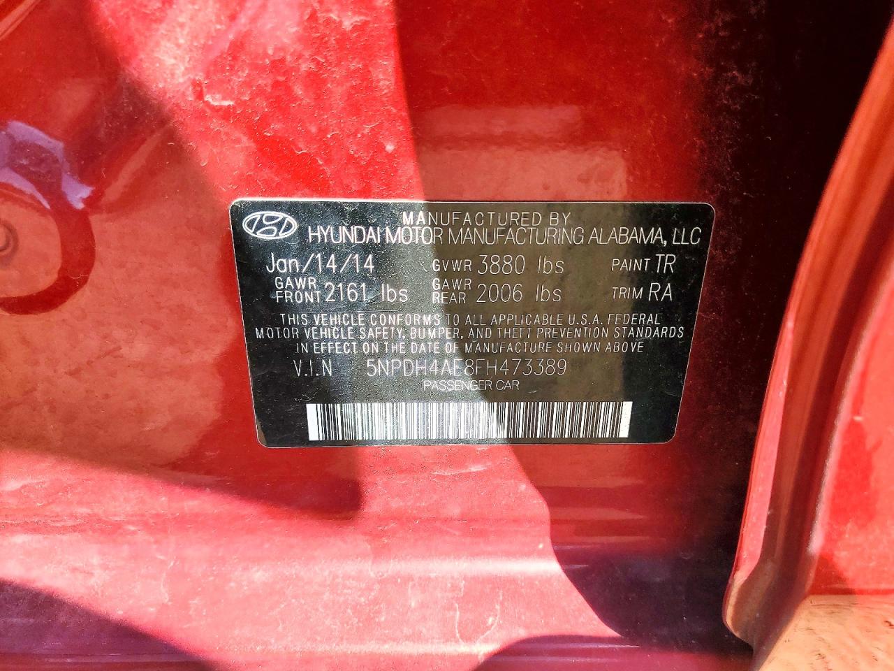 Hyundai ELANTRA Se