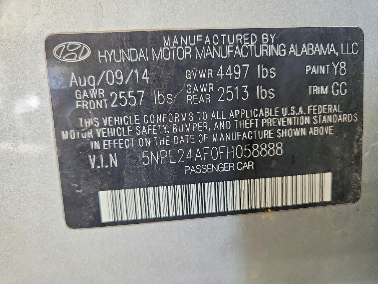Hyundai SONATA Se