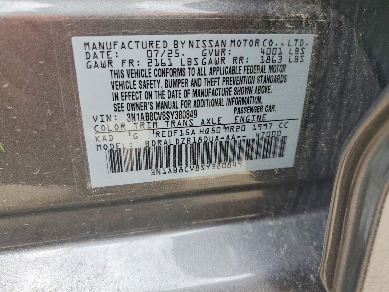 Nissan Sentra Sv