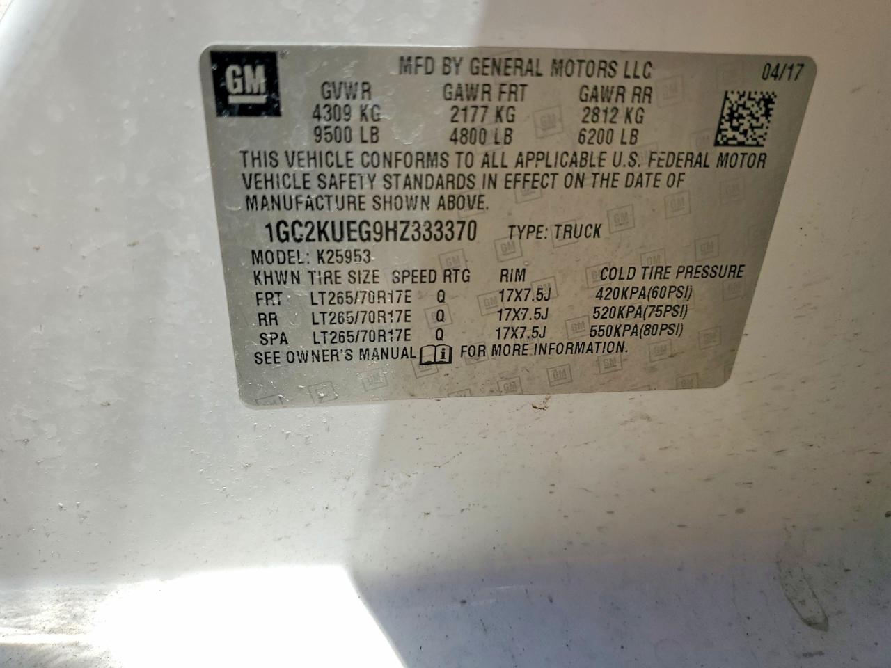 Chevrolet Silverado K2500 Heavy Duty