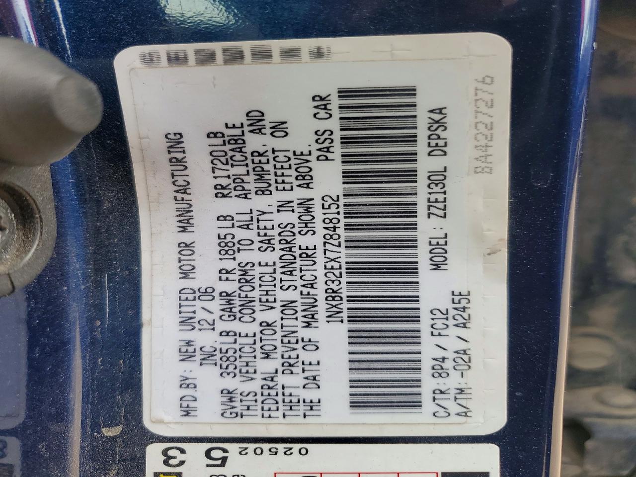 Toyota Corolla S