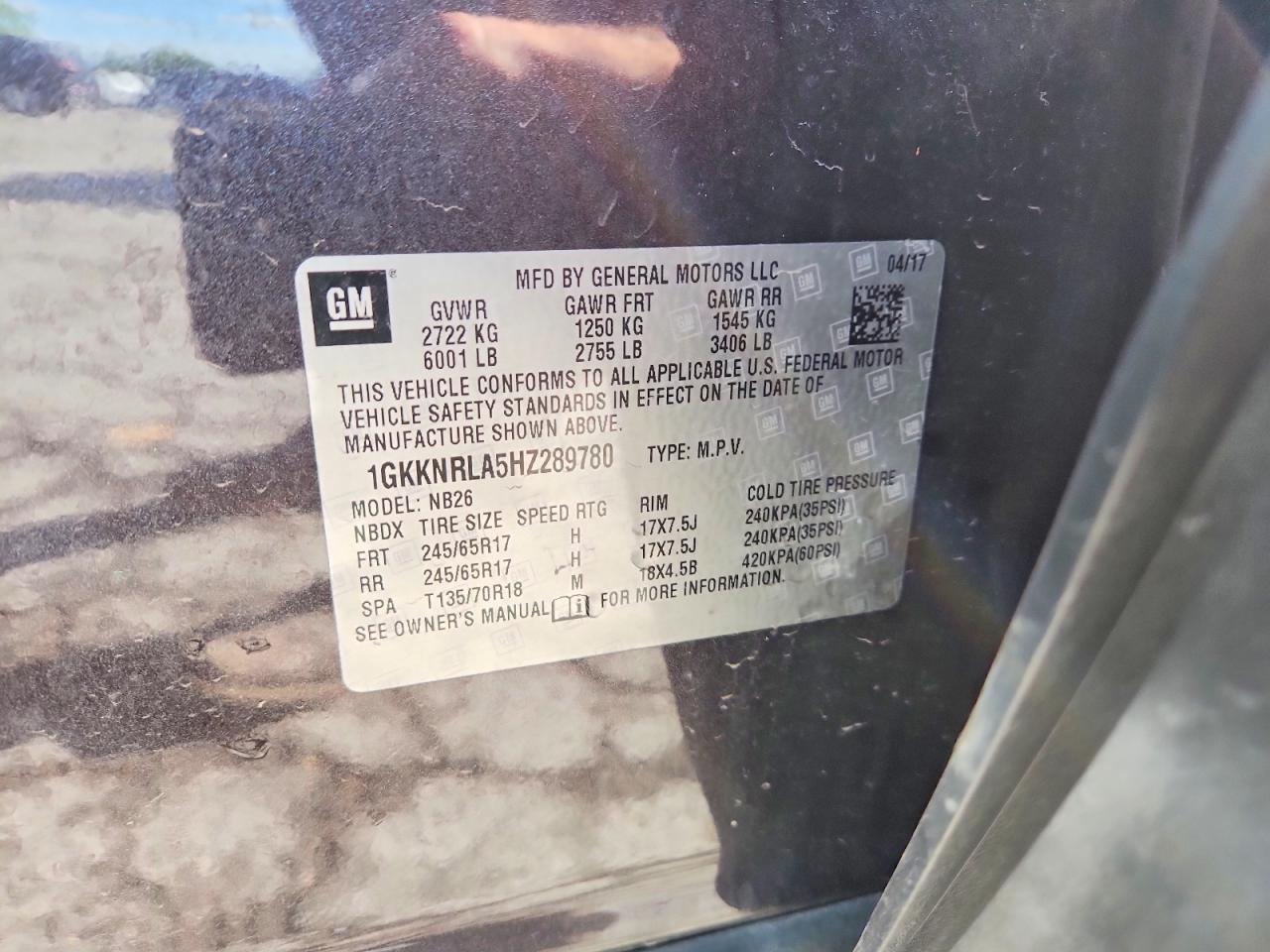 GMC Acadia Sle