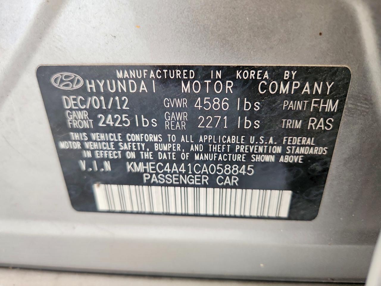 Hyundai SONATA Hybrid