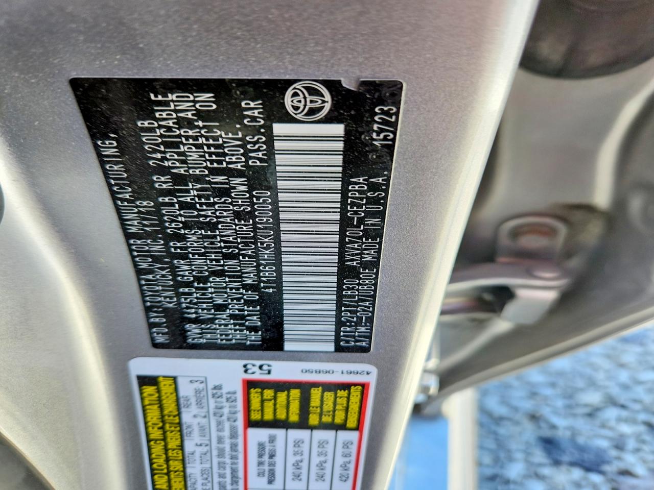 Toyota Camry Xse