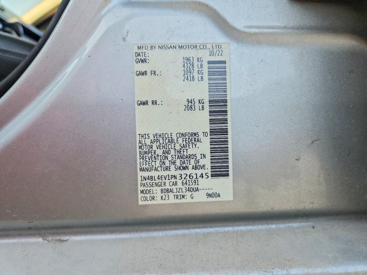 Nissan Altima Sl