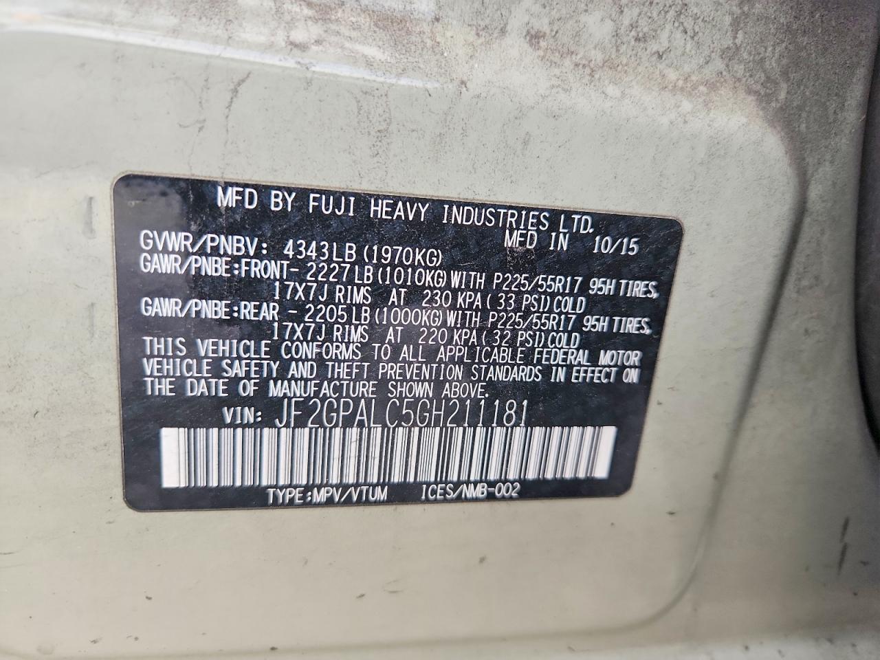 Subaru Crosstrek Limited