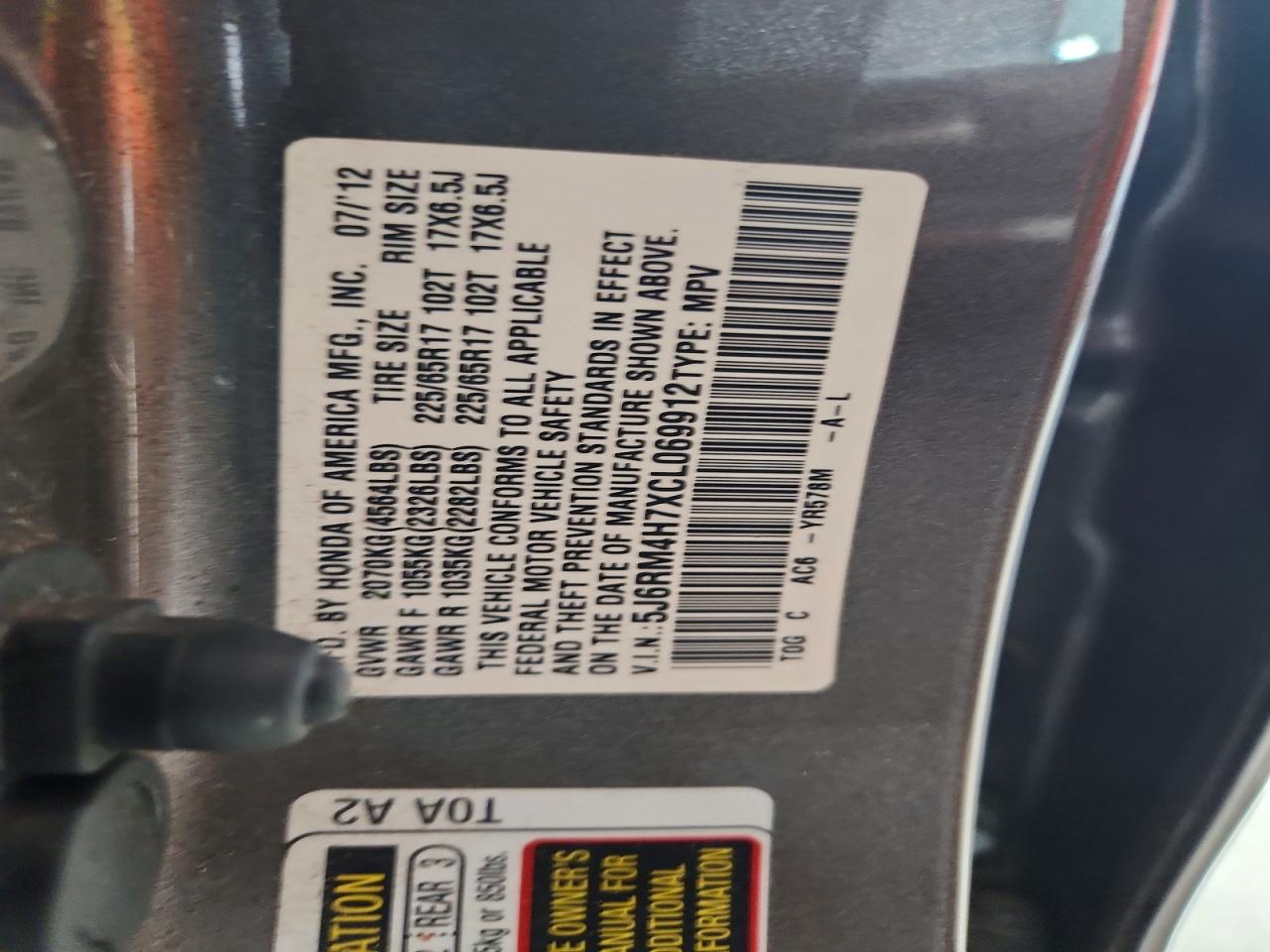 Honda Crv Exl