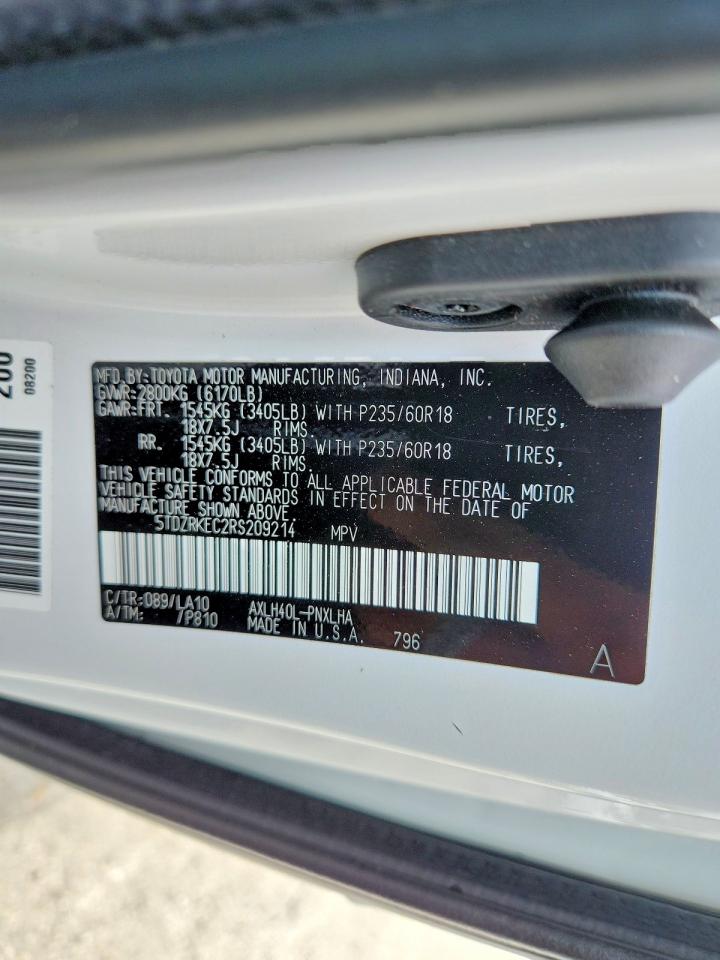 Toyota Sienna Limited 7-passenger