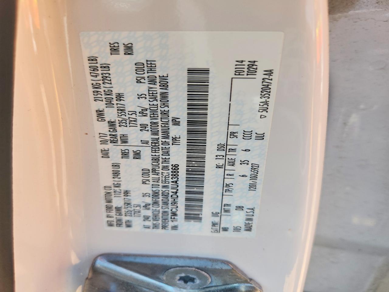 Ford Escape Sel