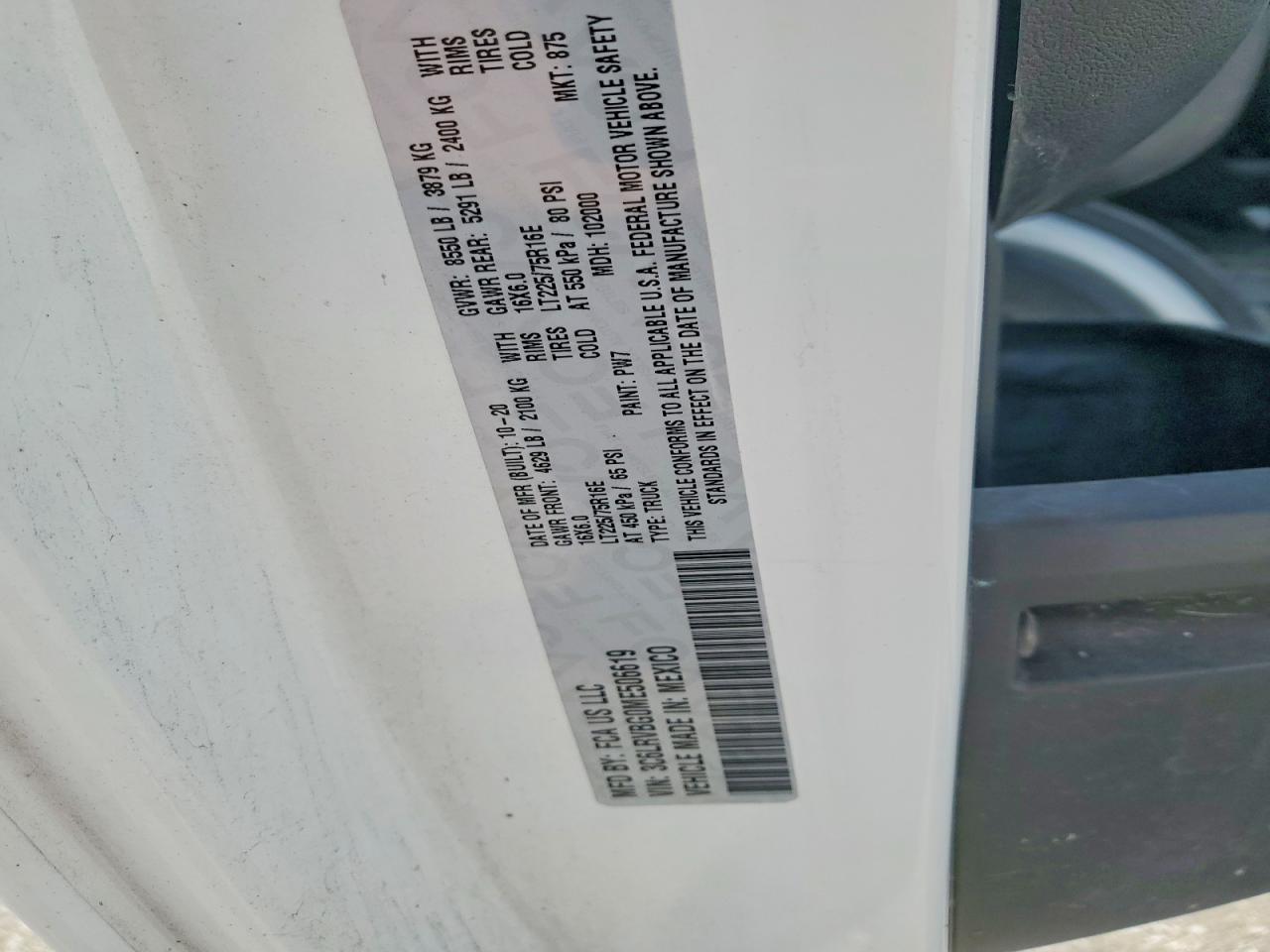 Ram Promaster 1500 High