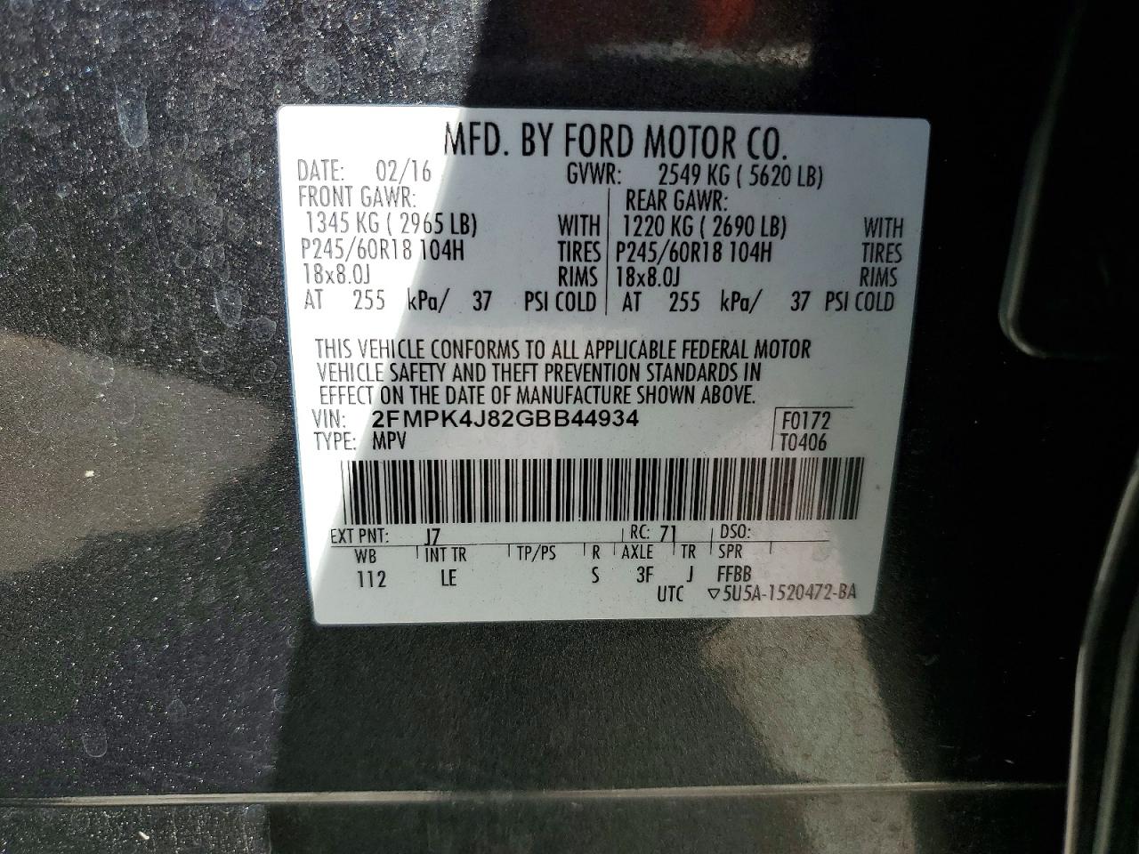 Ford Edge Sel