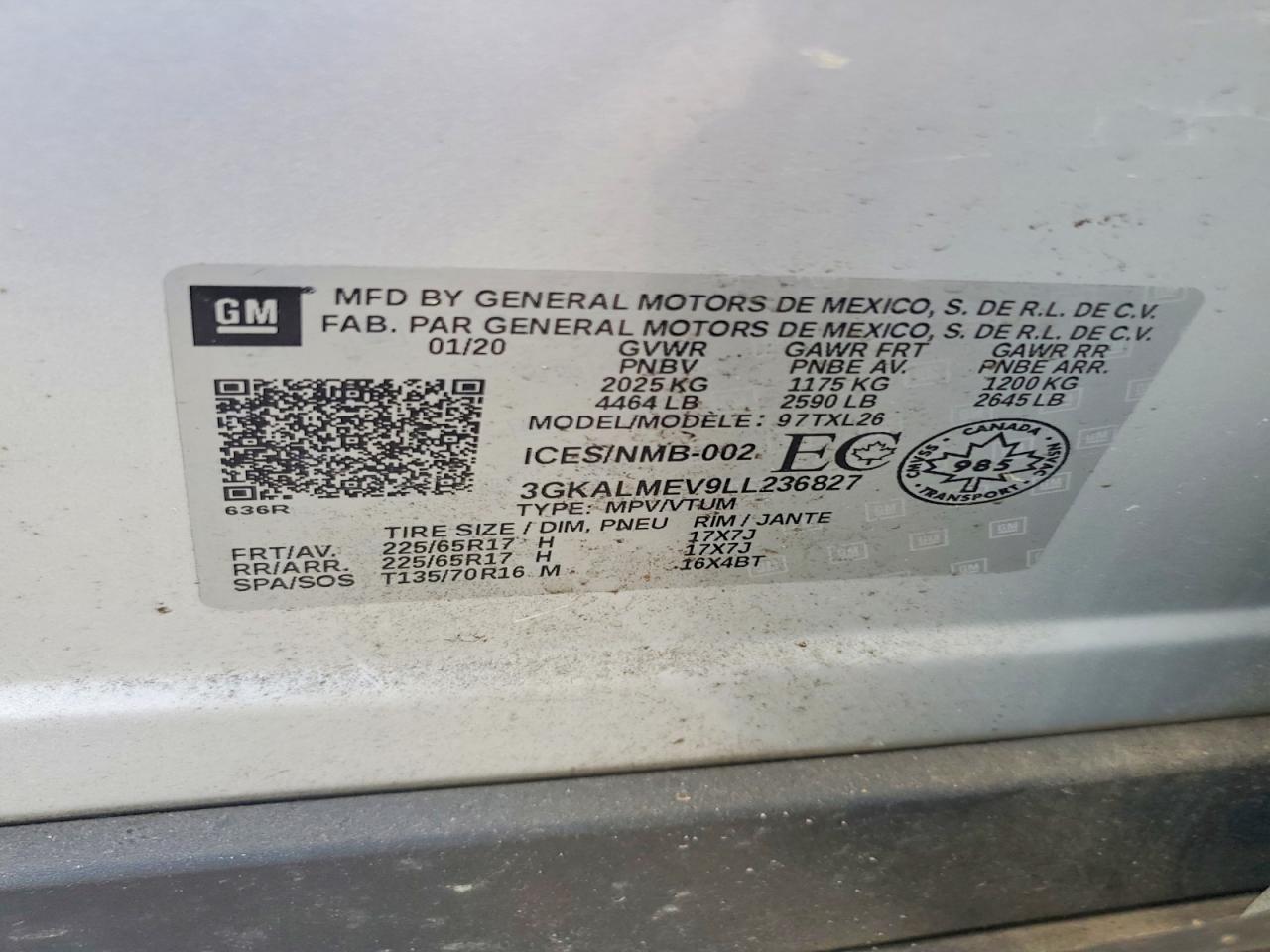 GMC Terrain Sle