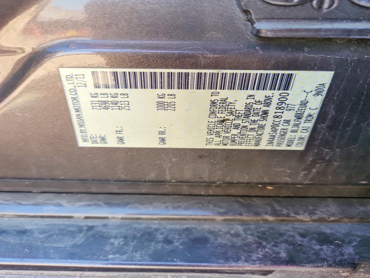 Nissan Maxima 3.5 S