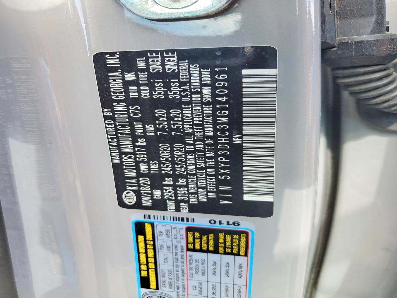 Kia Telluride Ex