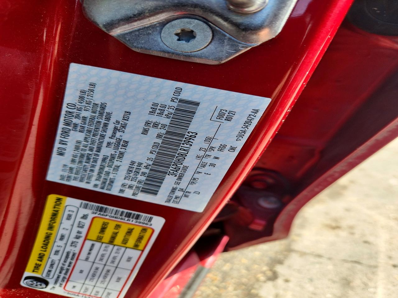 Ford Fusion Se