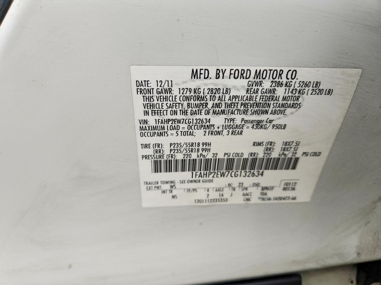 Ford Taurus Sel